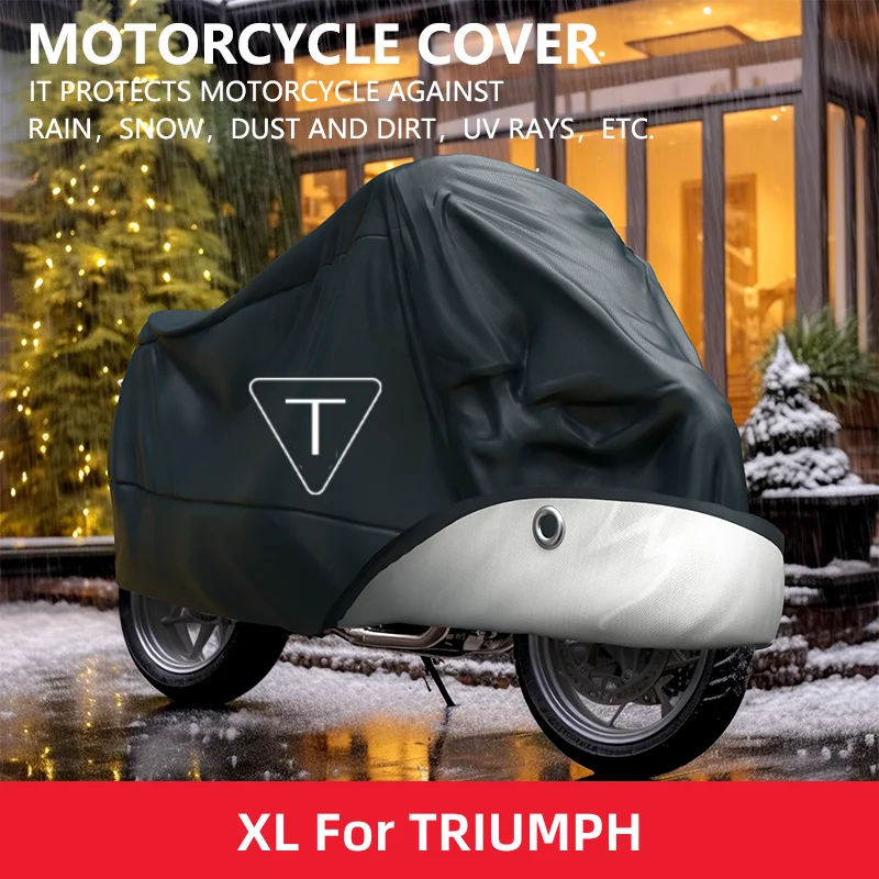 

For TRIUMPH SPEED FOUR 600 Speed Triple R RS S TWIN SPEEDMASTER Motorcycle Cover Outdoor Uv Protector Dustproof Rain Covers