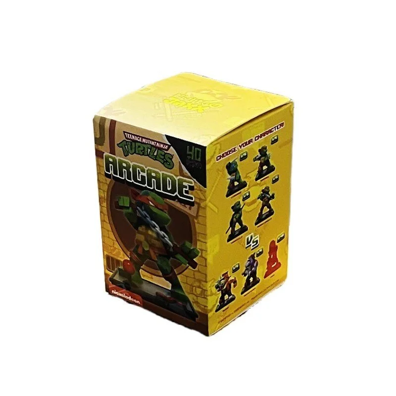 Фото Коллекционная фигурка Mightyjaxx In Stock Blind Box Teonage Mutant Ninja Tartles Arcade Series: модная игрушка, креативный подарок для коллекционеров №4