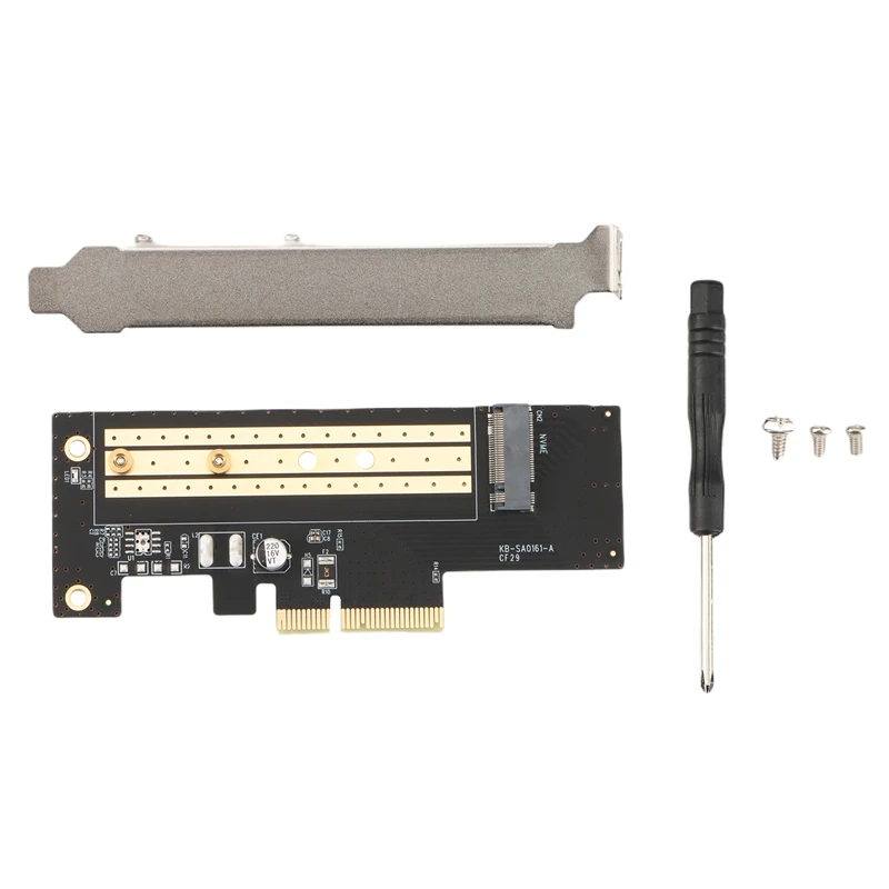 

NVMe Adapter M.2 PCIe SSD to PCI-E X4/X8/X16 Conversion Card Supports M.2 NVMe SSD 2280/2260/2242/2230