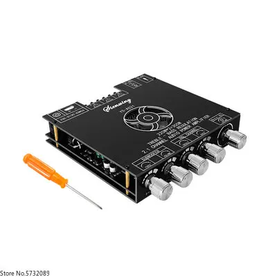 YS-AS21 Модуль цифрового усилителя мощности Bluetooth TPA3251 сабвуфер высокого и низкого