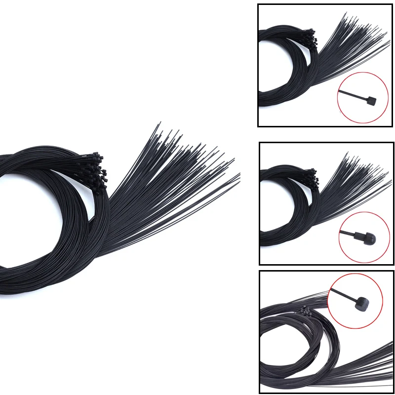 

10Pcs/Set Road Bike MTB Bike Fixed Gear Bicycle Brake Line Shift Shifter Gear Brake Cable Sets