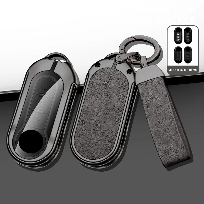 Корпус автомобильного ключа из цинкового сплава для Fiat 500 Panda Punto Bravo Doblo Peugeot Boxer Citroen Relay Fiat Ducato Lancia Musa