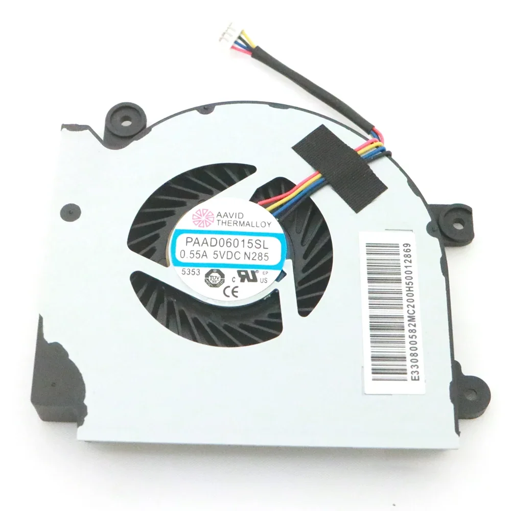 Фото НОВЫЙ PAAD06015SL N285 DC5V 0.55A 4-контактный вентилятор для MSI GF75 MS-17F3 17F1 17F2 Thin 8RC 8RD 9SC 9SD CPU GPU Cooler Fan №3