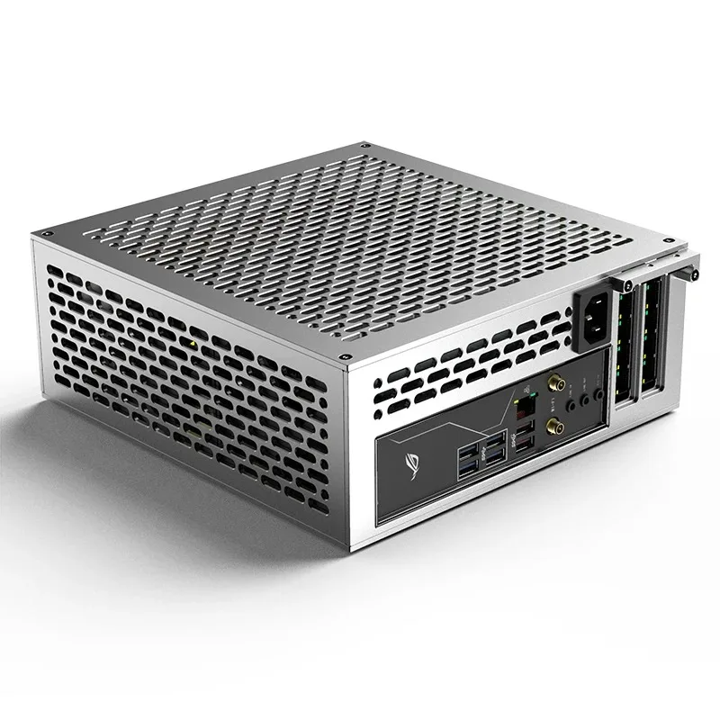 Фото Корпус для ПК A24-V5 5L Mini ITX, компактный настольный корпус, два слота для видеокарт, поддержка одного блока питания 1U №2