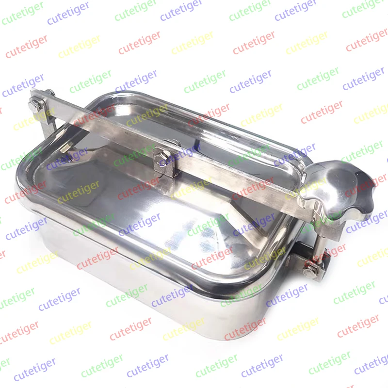 Крышка отверстий нормального давления прямоугольная люка 304/316 из нержавеющей