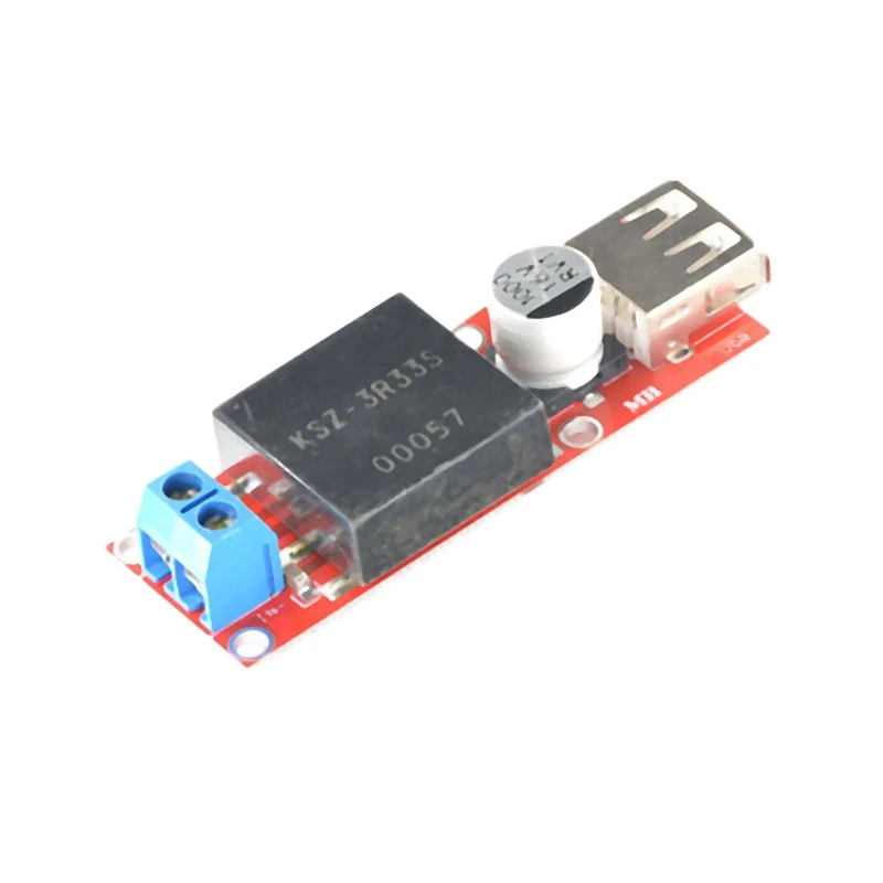 

USB Output Converter DC 7V-24V to 5V 3A Step-Down Buck KIS3R33S Module KIS-3R33S
