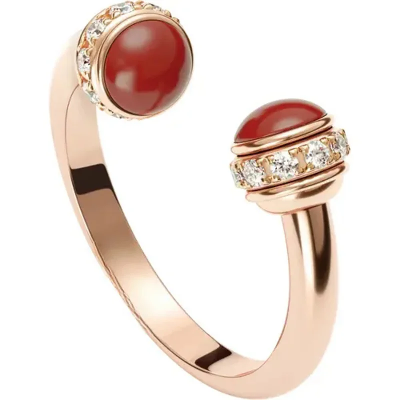 Кольца Piagetes Из Стерлингового Серебра 925 Пробы Элегантный Дизайн Доступная Цена