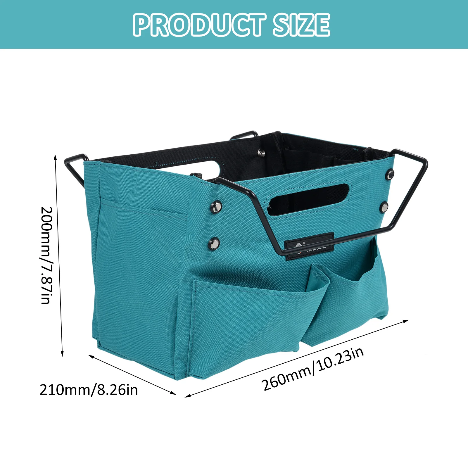 Многофункциональная портативная складная сумка для инструментов из ткани