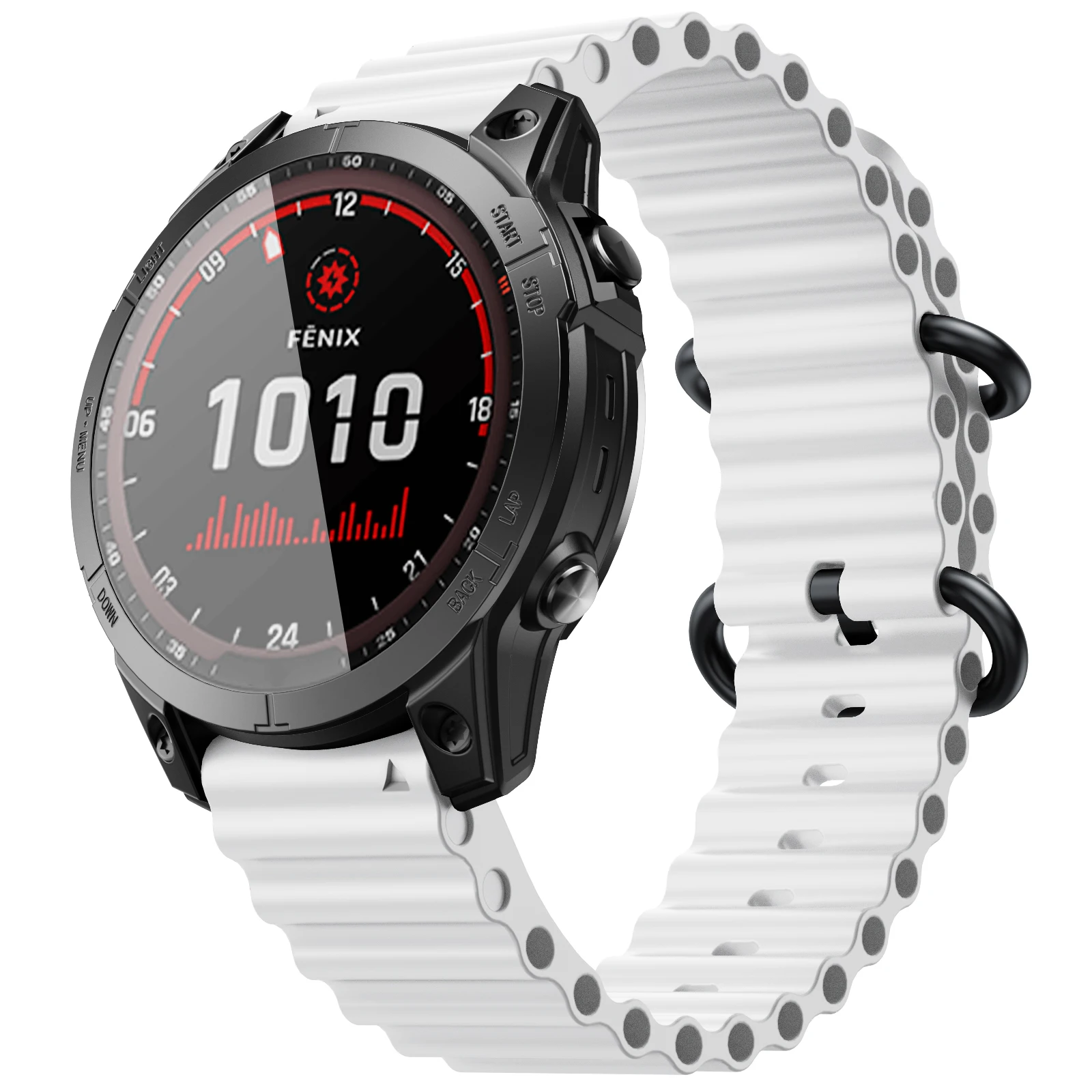 

22 26mm Ocean Strap For Garmin Fenix 7/7X/5/5 Plus/6/6 Pro Bracelet For Forerunner 965 Replacement Watchband for Instinct/Enduro