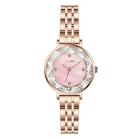 2022 women famous brand stylish creative diamond small gold ladies wrist watch female wristwatch bayan kol saati