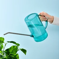 1 5l stainless steel long mouth watering kettle household irrigation 1500ml water cans garden potted watering pot