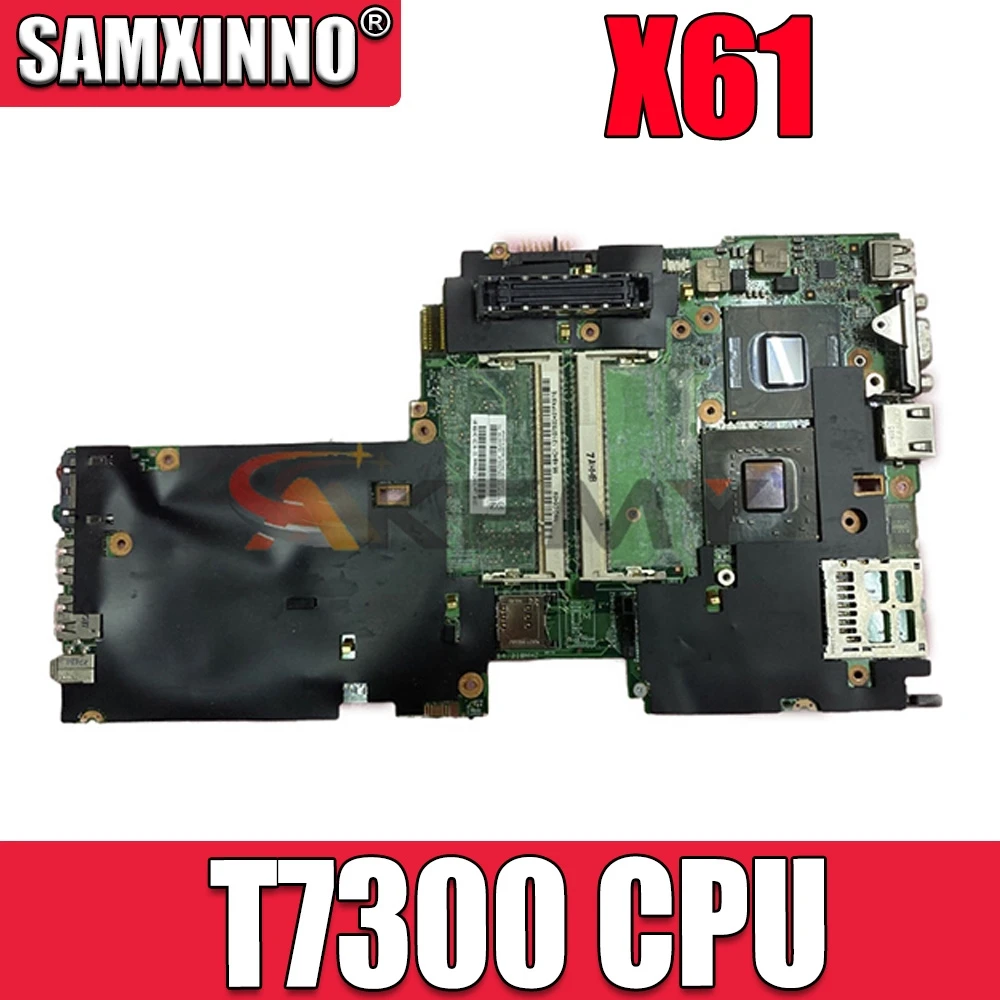 

Материнская плата Akemy 63Y1004 для ноутбука Lenovo thinkpad X61, материнская плата T7300 CPU 965GM DDR2