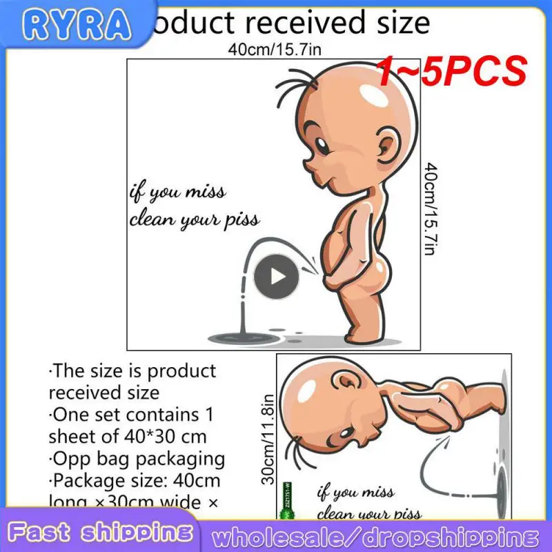 

1 ~ 5 шт. 30*25 см наклейка на стену с растениями, цветами, листьями, креативная декоративная самоклеящаяся стена для туалета, ресторана, ванной комнаты, коммерческого использования