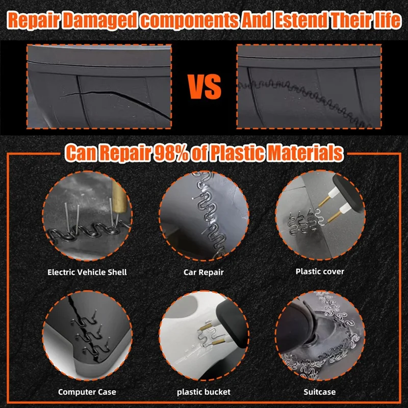 Беспроводной сварочный аппарат для пластика комплект сварки с аккумулятором 4