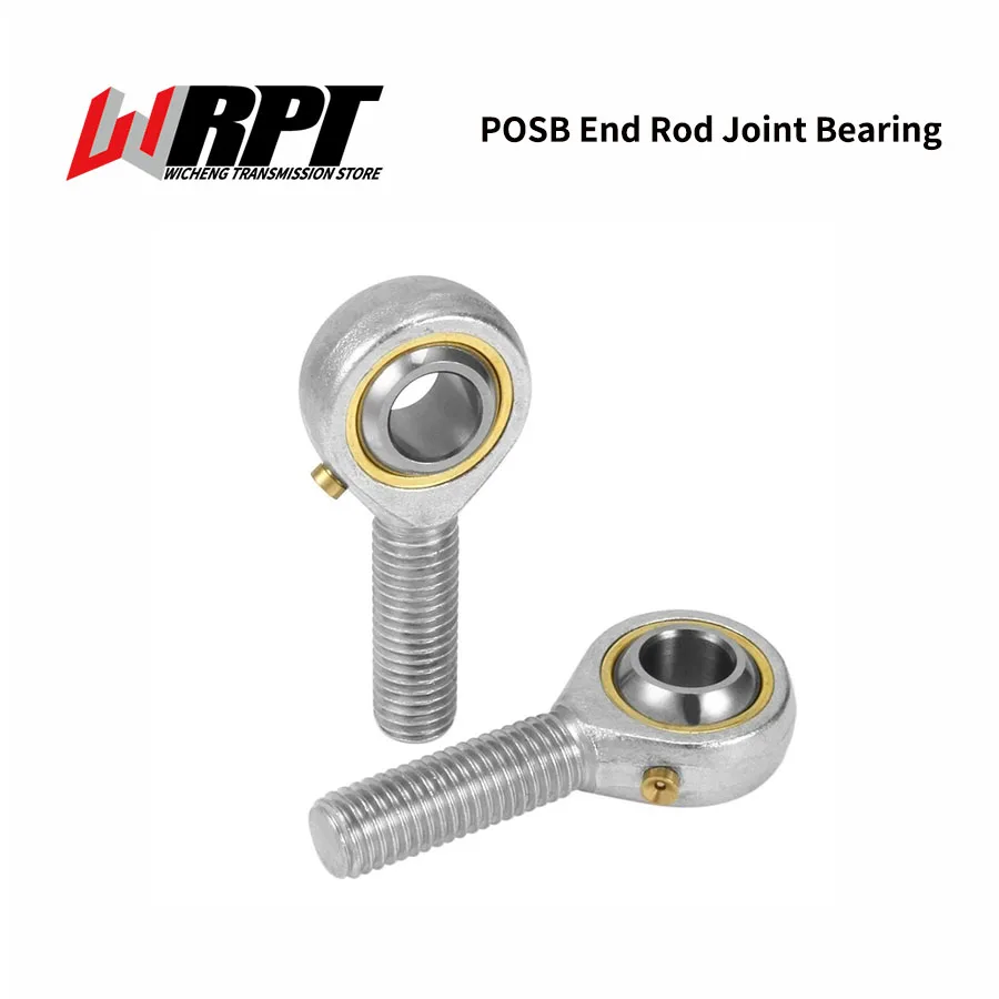 Шарнирный подшипник стержня POSB3 POSB4 POSB5 POSB6 POSB8 POSB10 POSB12 POSB16 со смазным ниппелем
