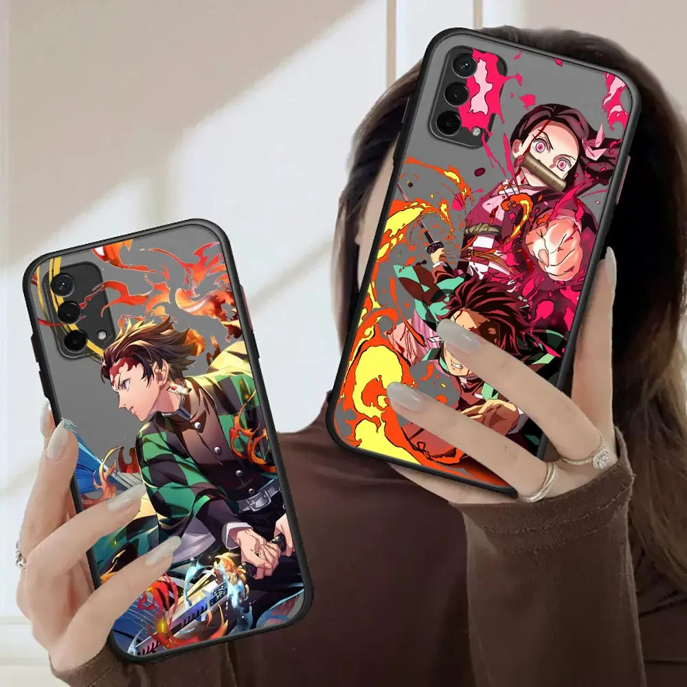 

Hot Anime Demon Slayer Cover For OPPO A94 A93 A92 A92S A91 A83 A74 A73 A72 A71 A59 A57 A55 A54 A53 A39 A37 A31 2020 Case Fundas