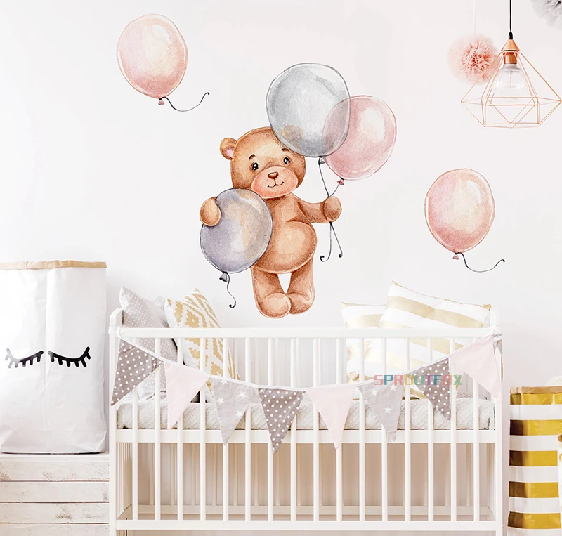 

Коричневая искусственная детская комната, детская комната для мальчиков, украшение детской комнаты, скандинавский стиль