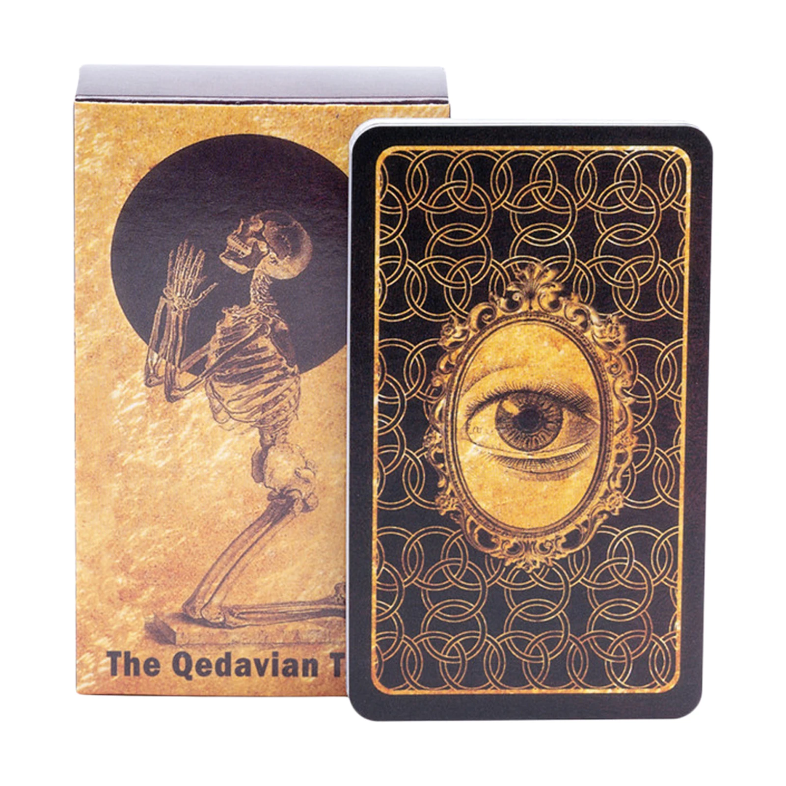 

The Qedavian Tarot Cards Divine Fate Magic Oracle Tarot Deck Board Games English Divination Tarot Family Party Playing Cards
