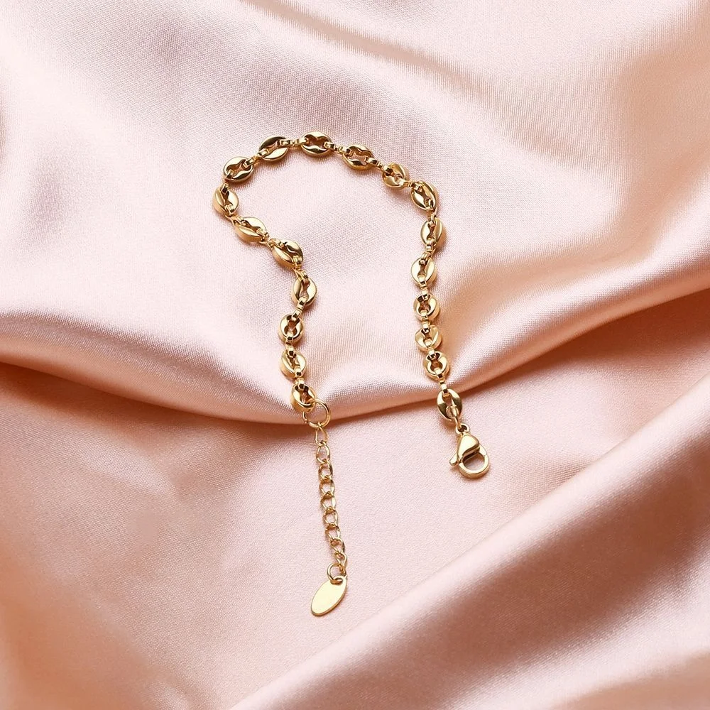 

Genuine 24k Solid Color Bracelet Colorless Duty-free Thou Copy 100% Real Gold 2022 New Jewelry for Women's Gifts