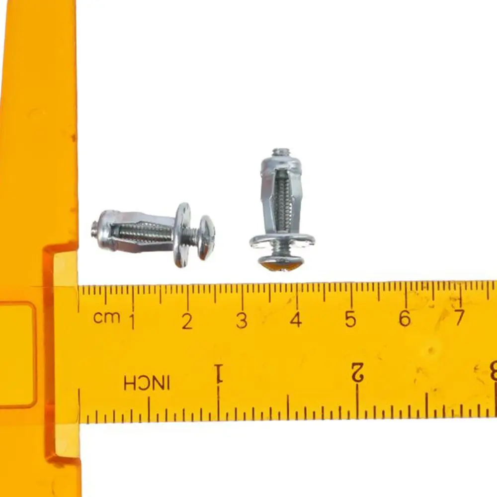 12 шт. M4 X 20 гайки с винтами Лепестковые винты анкеры полые стены железная оболочка