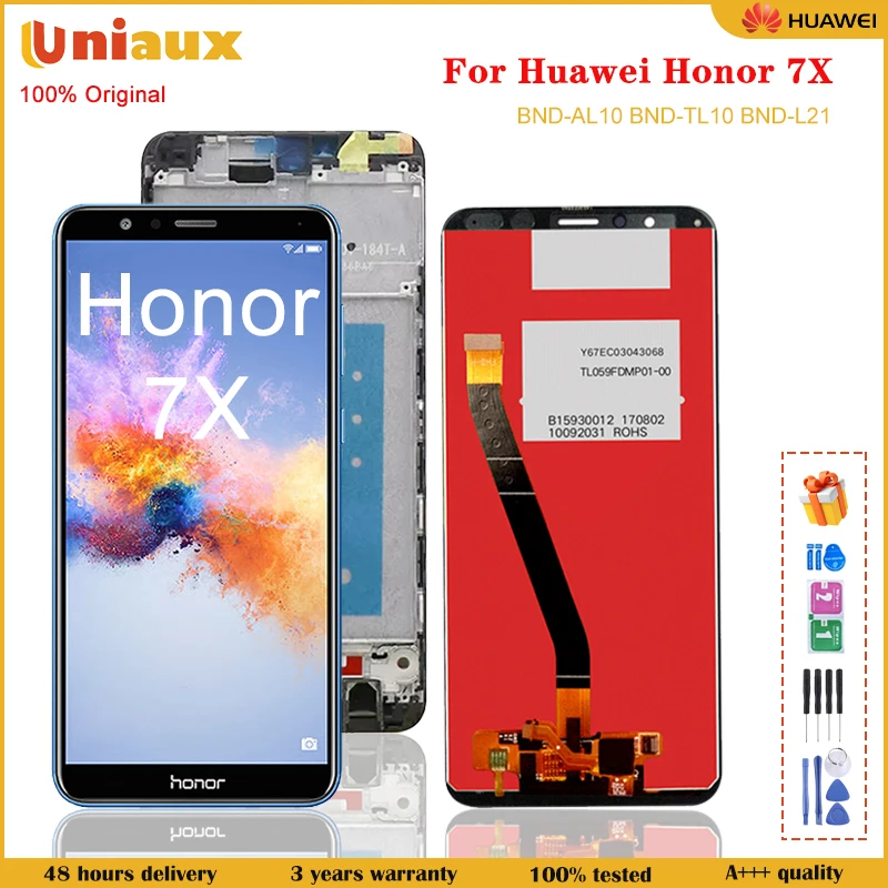 ЖК-дисплей 5 93 ''для Huawei Honor 7X сенсорный экран с дигитайзером в сборе для Honor7X