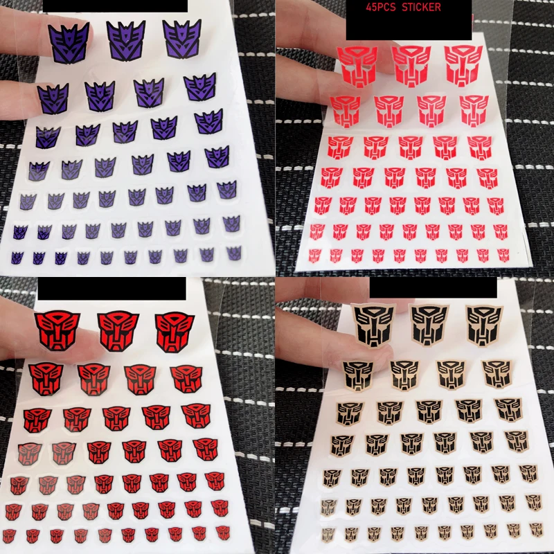 G1  Sticker Symbol Decal For Custom Diy Toys Accessories Decoration