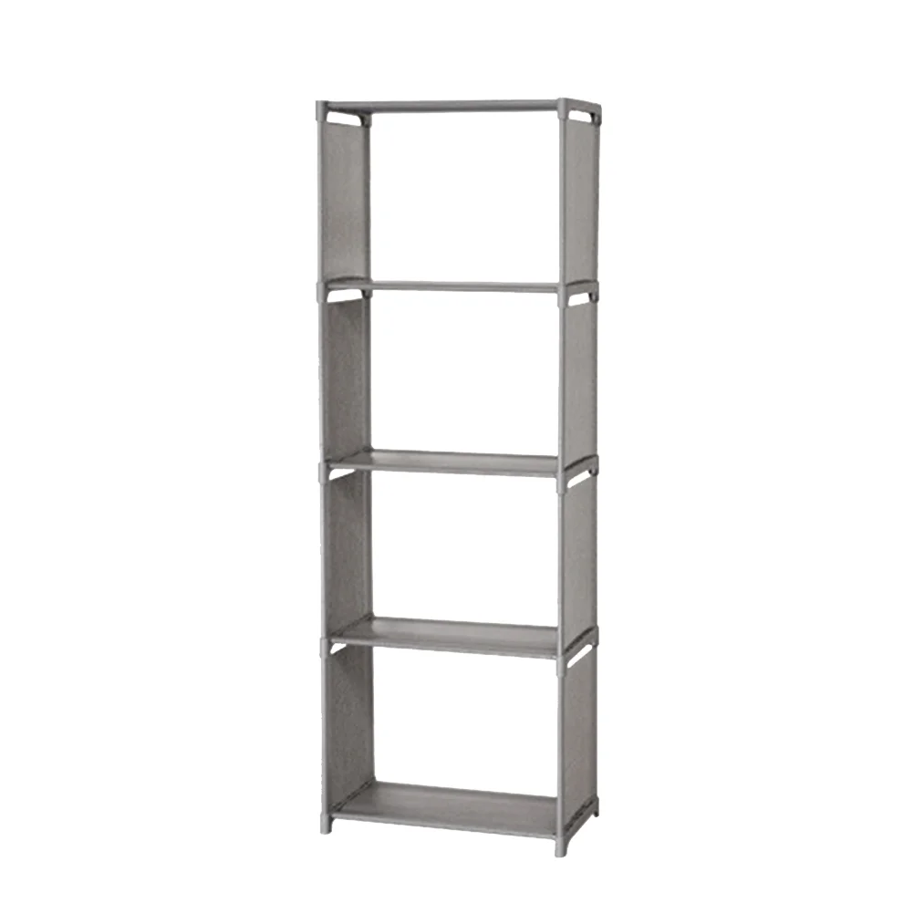 

Bookend Books Magazine Organizer Display Rack Standing Kitchen Storage Holder Living Room Shelves