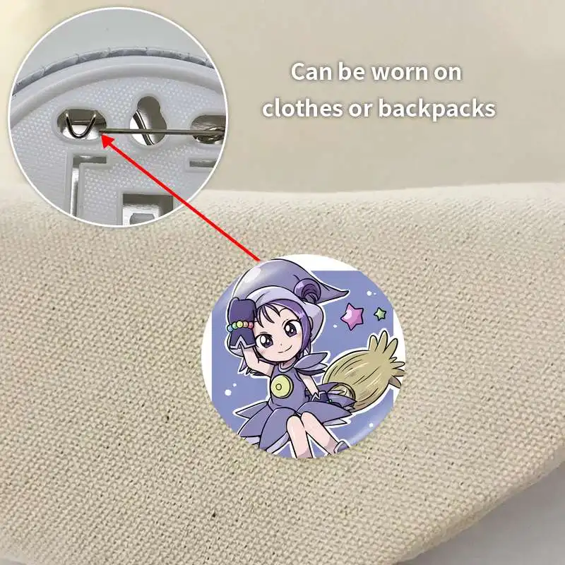 Segawa Onpu аниме персонажи игры мягкая Кнопка значок брошь якорь периферия Pininsignias