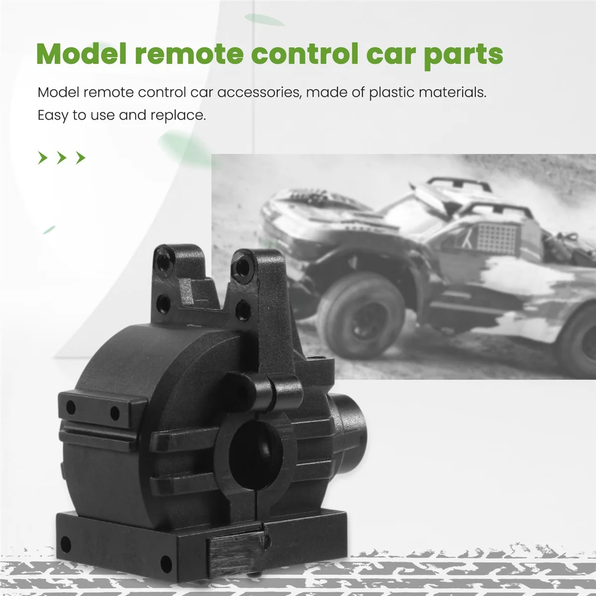 Корпус коробки передач 7177 для-10 DBX10 10421-S 9102 1/10 Запчасти для радиоуправляемых