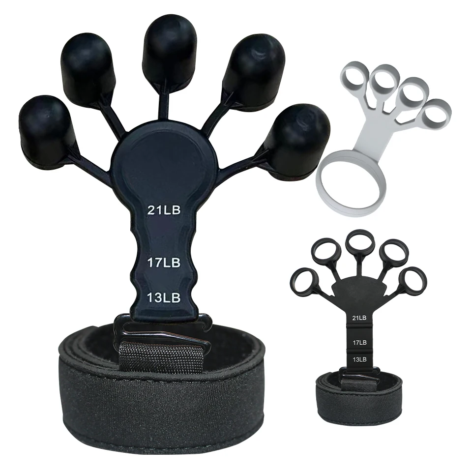 

Новинка, 6 уровней защиты пальца, ремень сопротивления для тренировок, ручной захват, силиконовый тренажер для запястья и большого пальца