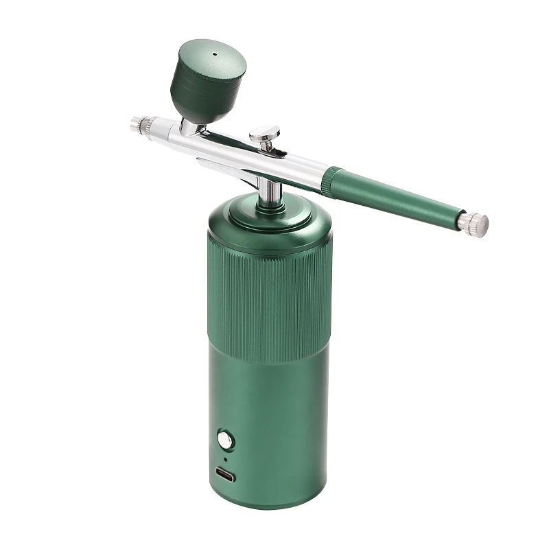 

Facial Humidifier Nano Mist Sprayer Water high Pressure Portable Injection Instrument Airbrush Oxygen Injector
