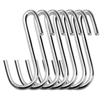 metal iron for hanging pans s type s shaped clothes hanger bathroom supplies hooks kitchen organizer storage holder