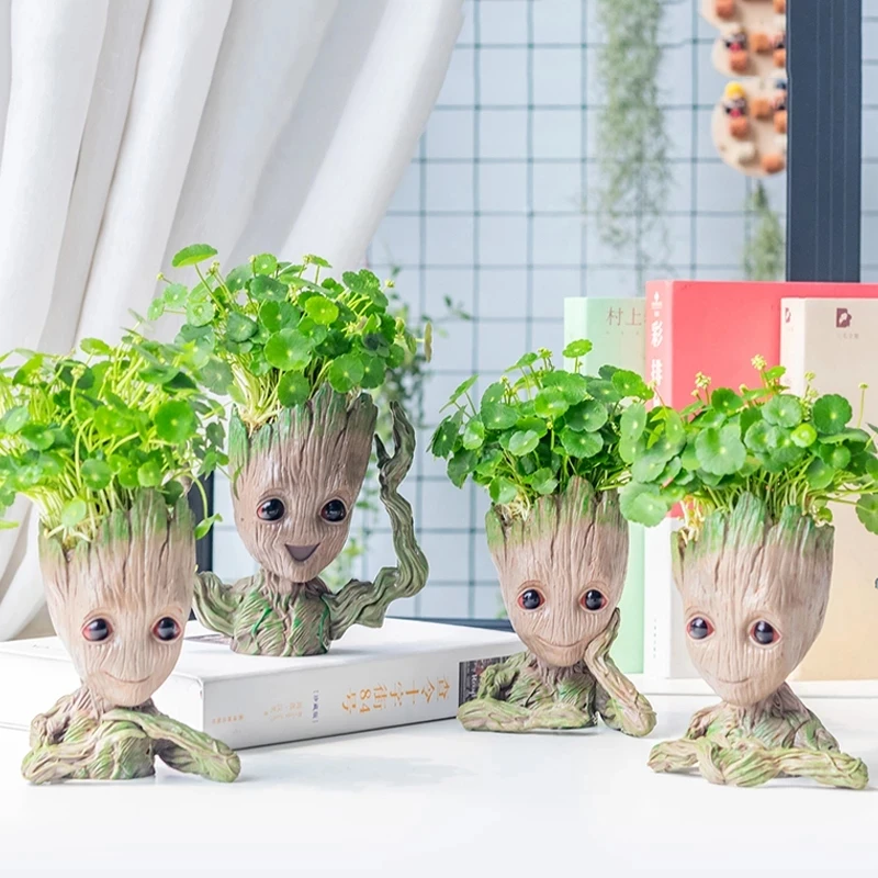 Case Stationery Organizer Pen Holder Home Office Home Garden Planter Flower Pot Groot Containers