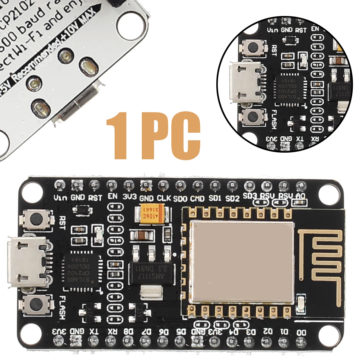 Модуль ESP8266, модуль Wi-Fi глушитель V3, полная поддержка, модуль разработки, Сменные аксессуары