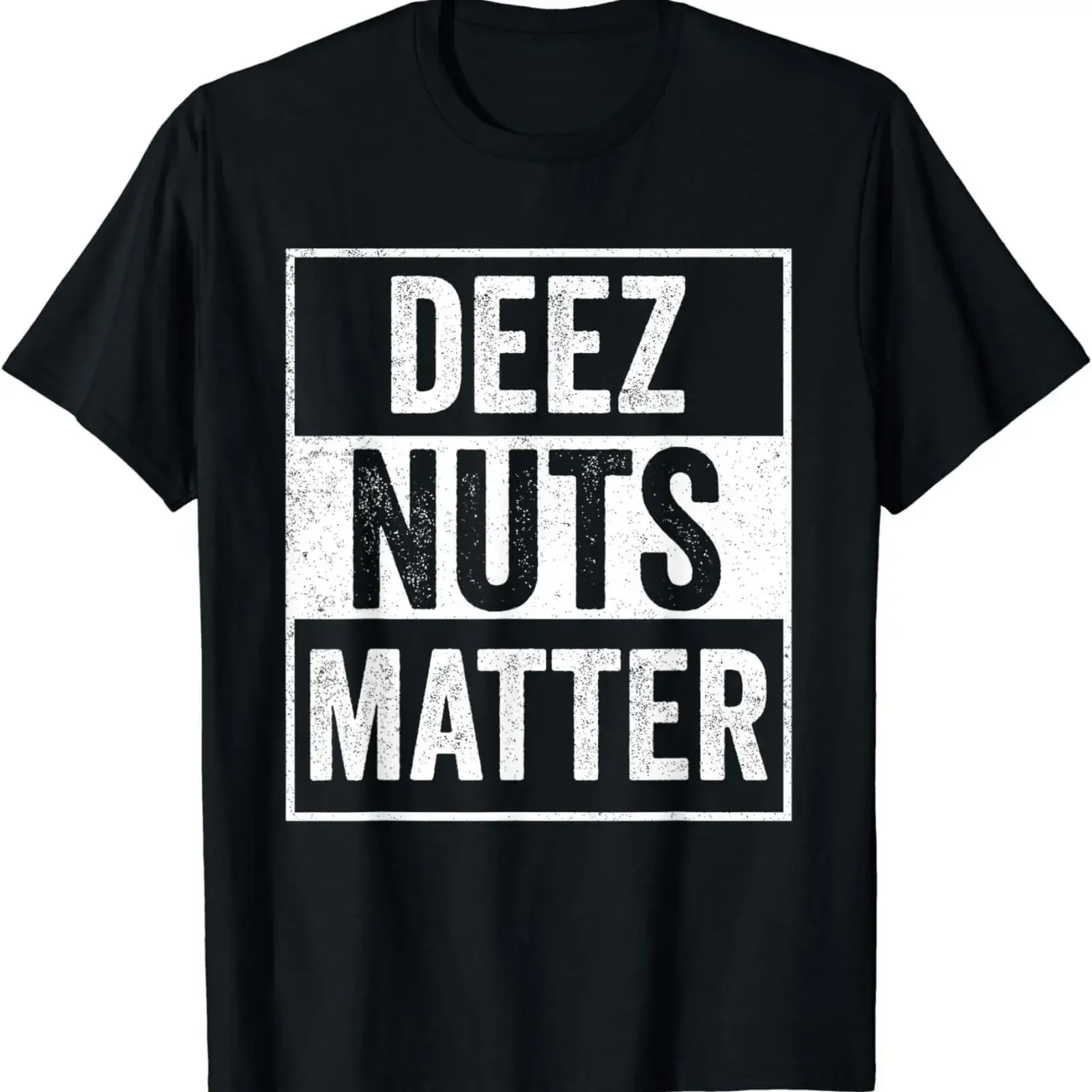 Фото НОВИНКА ОГРАНИЧЕННОЙ СЕРИИ: Футболка Deez Nuts с забавным мемом, винтажная, с эффектом потертости, эластичная, универсальная, повседневная, в стиле стритвир, с графическим принтом, мягкая, стильная. №1