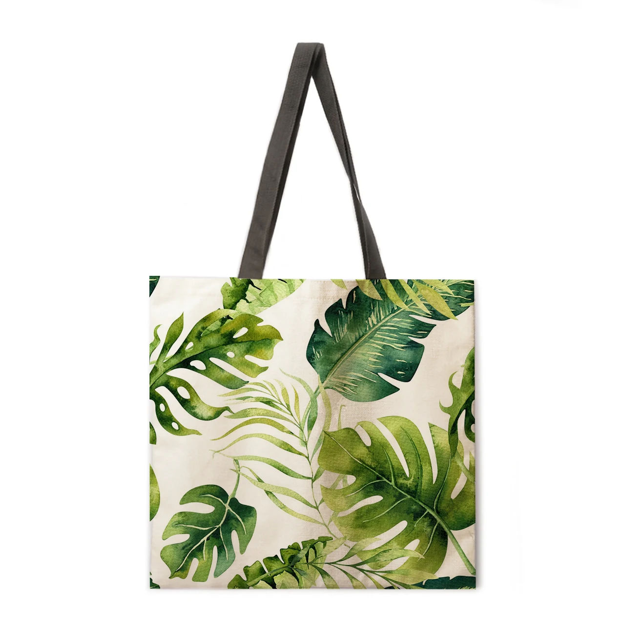 

Green Tote Bag Women's Vintage Art Travel Bag Casual Eco-Friendly High Quality Foldable Reusable Bag Brand New