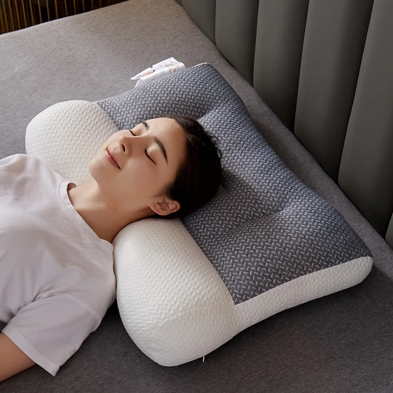 

Супер эргономичная подушка, эргономичная подушка для шеи, Ортопедическая подушка для защиты шеи и позвоночника для всех позиций сна, подушка для контура шеи