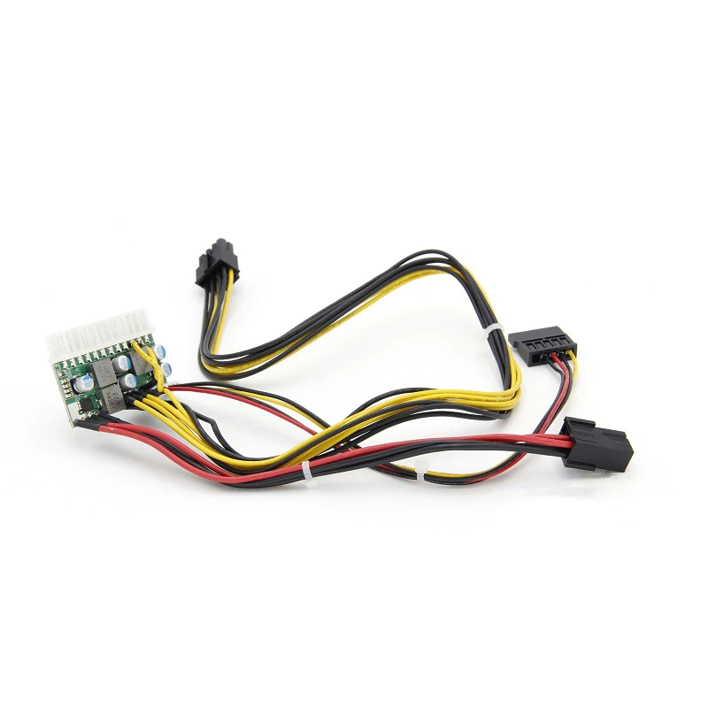 PCI-E 6-контактный вход постоянного тока 12 В 300 Вт DC-ATX-300W 24Pin PICO ATX коммутационный блок питания