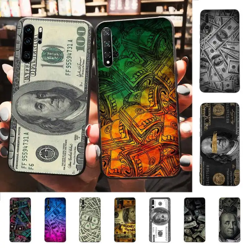 

US dollar Phone Case for Huawei P30 40 20 10 8 9 lite pro plus Psmart2019