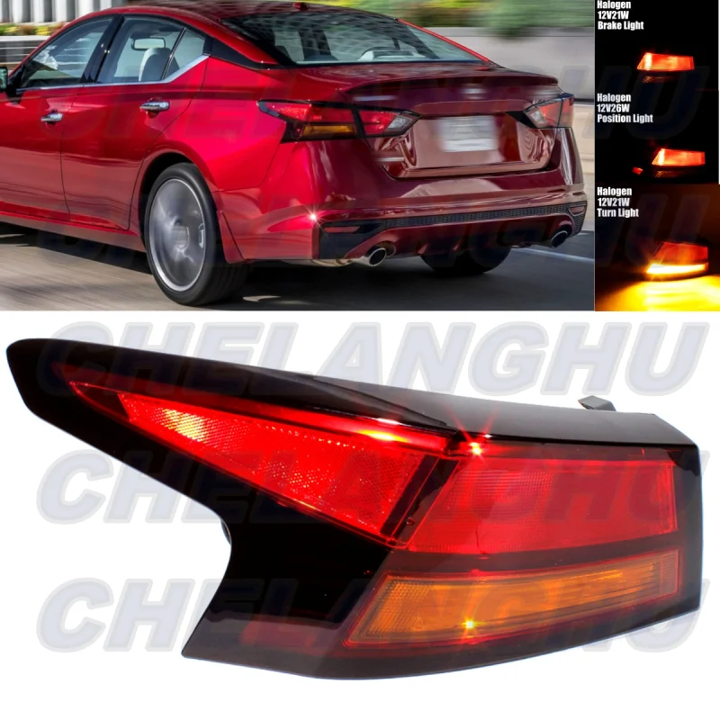 Для Nissan Altima 2019 2020 2021 2022 левый внешний задний фонарь тормозной Аксессуары для