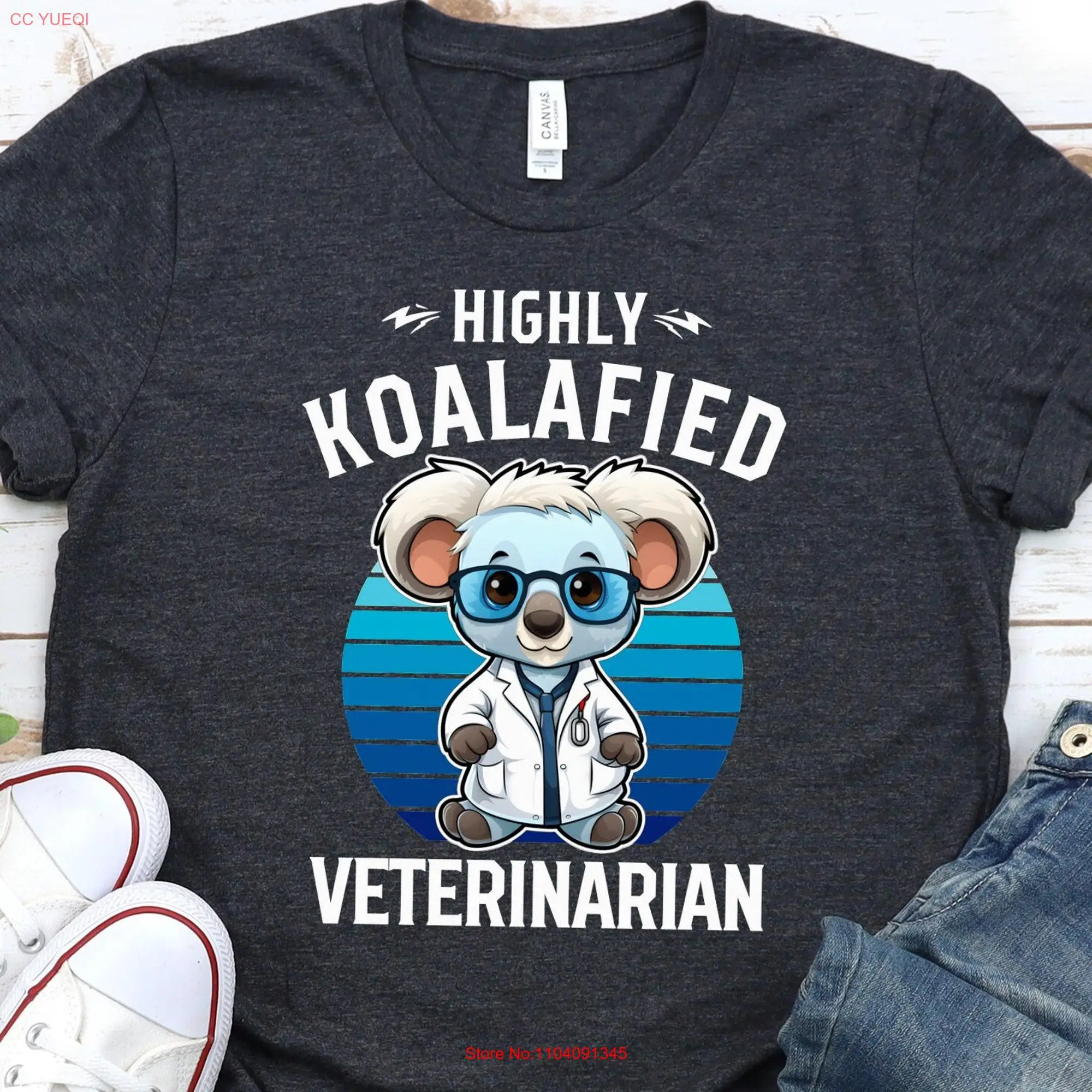 Ветеринарная футболка с длинным или коротким рукавом