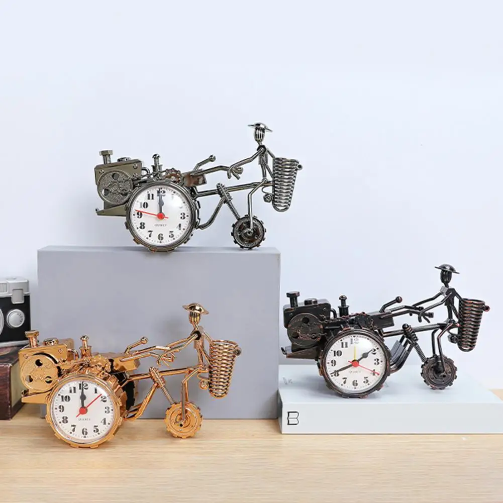 Будильник хорошие креативные аналоговые часы без тикания настольный декор