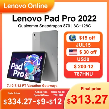 Lenovo Tab P11 Pro 2022 Snapdragon 870 8+128G 8200 mAh Big Battery 11.2" 2560*1536 OLED Screen 120 Hz Refresh Rate Wi-Fi Tablet 1