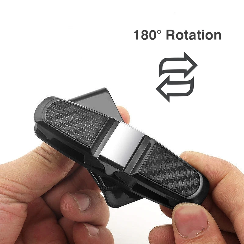 Зажим для хранения автомобильных очков из АБС-пластика зажим солнцезащитных