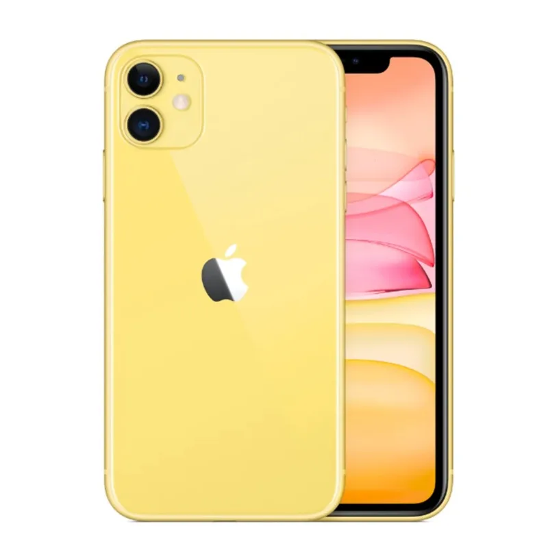 Фото Восстановленный оригинальный смартфон Apple iPhone 11 с дисплеем Liquid Retina 6,1 дюйма, чипом A13 Bionic, 4 ГБ ОЗУ, 64 ГБ ПЗУ, разблокированный на заводе №3