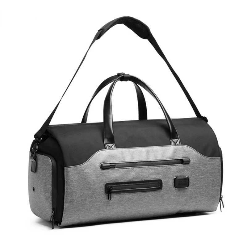 Men's Duffels Oxford Foldable Casual Travel Business Handbag Outdoor Waterproof Multifunctional Suit Fitness Shoulder Bag