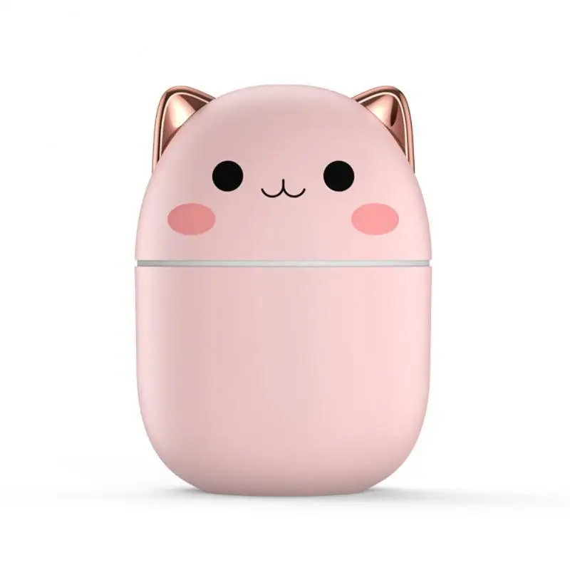 

Portable Humidifier USB Mini Adorable Humidifier Office Home Mute Car Colorful Light Facial Steamer Home Use Beauty Devices