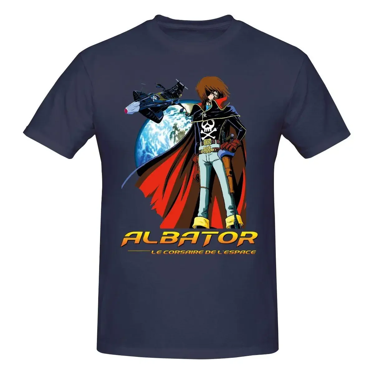 Хлопковая футболка с круглым вырезом и коротким рукавом для мужчин