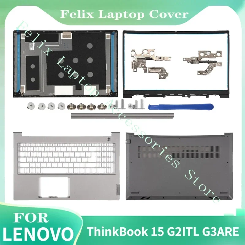 Для Lenovo ThinkBook 15 G2ITL G3ARE задняя крышка ЖК-дисплея/передняя панель