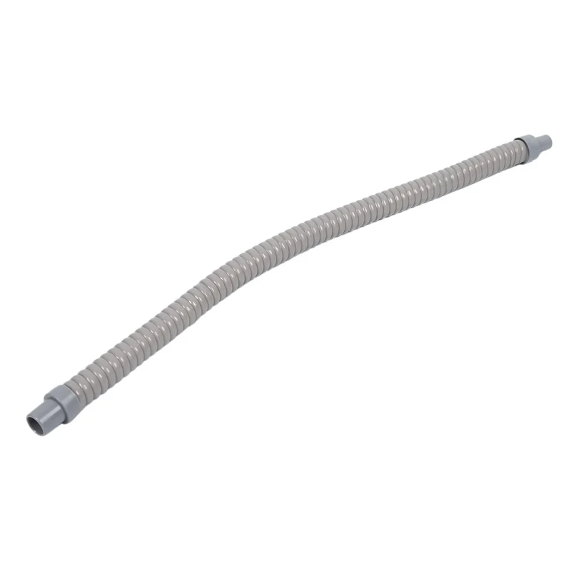 

LBER 1pcs Plastic Water Drain Pipe Hose 60cm Long for Air Conditioner Gray